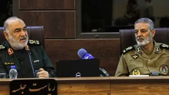 دیدار فرماندهان سپاه با فرماندهان ارتش به مناسبت روز ارتش