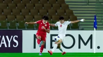 شکست تیم ملی نوجوانان ایران مقابل تاجیکستان