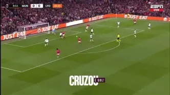 ویدیو: گل اول منچستریونایتد به لیون توسط اوگارته