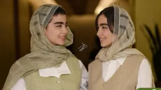 تذکر حجاب سنا حسینی بازیگر سریال پایتخت به خواهرش در اکران عمومی این سریال/ ویدئو