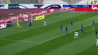 فیلم گل دوم هوادار در دقیقه 27 / استقلال 1 - هوادار 2