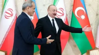 توئیتر پزشکیان خطاب به الهام علی‌اف پس از سفر به باکو