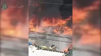 لحظه ترور فرمانده توپخانه حزب الله لبنان