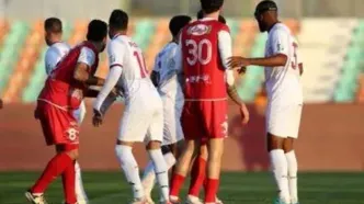 گل اول پرسپولیس به نساجی توسط علیزاده+فیلم