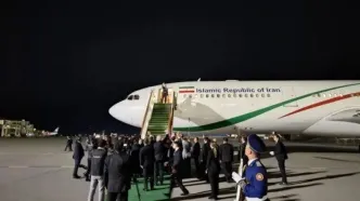 رئیس‌جمهور پزشکیان باکو را به مقصد تهران ترک کرد