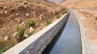 ۱۳.۵ کیلومتر کانال آبیاری در مزارع چهارمحال و بختیاری احداث شد