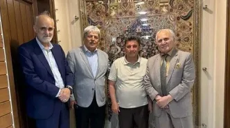 ملاقات پیشکسوت پرسپولیس با امیر قلعه‌نویی