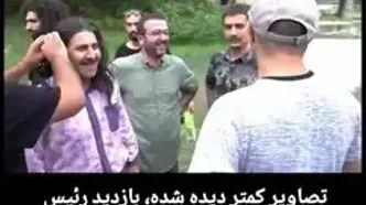 رئیس صدا و سیما در کمپر ارسطوی پایتخت!