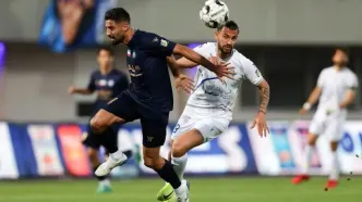 گل گهر 1 -1 استقلال: فرار از شکست آبی ها پایتخت در سیرجان