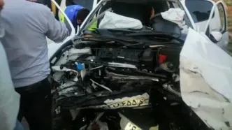 ۴ مصدوم بر اثر تصادف سواری پژو با پراید در محور دهلران-اندیمشک