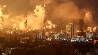 شدت بمباران غزه ۶ برابر بمباران هیروشیما بوده است