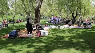 ظرفیت این منطقه از تهران در روز سیزده‌بدر پُر شد!