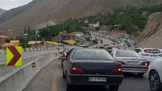 کندوان یکطرفه شد/ ترافیک سنگین در جاده هراز و سوادکوه