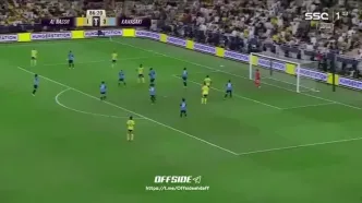 گل دوم النصر توسط ایمن یحیی در دقیقه 87 / النصر 2- کاوازاکی 3 / نیمه نهایی لیگ_نخبگان 2025