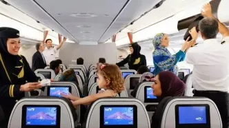 بی‌فرهنگی عجیب یک مسافر در پرواز تهران - آنتالیا