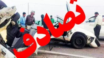 واژگونی «ون» در جاده مخصوص کرج؛ ۸ نفر مصدوم شدند