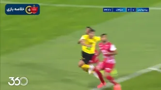 خلاصه بازی: پرسپولیس ۰ - ۲ سپاهان