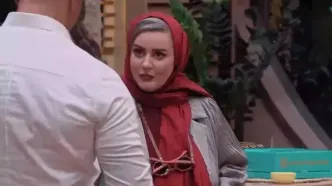 خواستگاری واقعی از نعیمه نظام دوست در جوکر بعد از سالها! / قهرمان پرورش اندام جلوی نعیمه زانو زد!