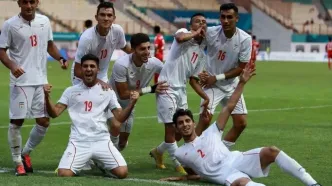 نمایش ضعیف نوجوانان ایران مقابل تاجیکستان