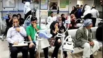 گردوخاک ۲۸ نفر را در شوش راهی بیمارستان کرد