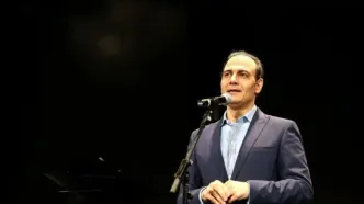 فیلم آواز  باشکوه علیرضا قربانی ! / با صدای روح نوازش به آهنگ تو ای پری کجایی جان بخشید !