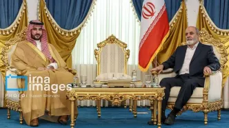 دیدار وزیر دفاع عربستان با دبیر شورای عالی امنیّت ملی