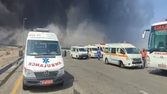انتقال ۵ نفر از مصدومان حادثه بندرعباس به تهران