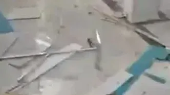 خسارت به ساختمان‌های نزدیک و اطراف محل انفجار در اسکله شهید رجایی بندرعباس + ویدئو