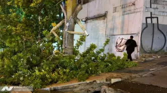 تهران فردا هم طوفانی می‌شود