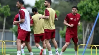 تمرین تکنیکی پرسپولیس برای مصاف با سپاهان