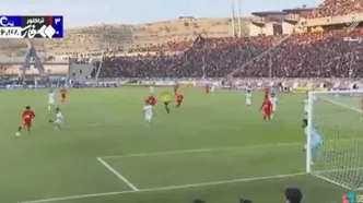 گل سوم تراکتور به ملوان توسط دروژدک