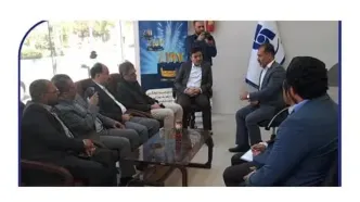 بازدید سرزده رئیس کل بیمه مرکزی از شعبه لرستان بیمه سرمد