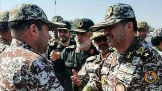 سردار حاجی زاده و امیر صباحی فرد از پدافند هوایی جنوب شرق کشور بازدید کردند