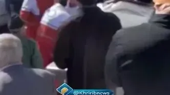 فیلم دردناک از صحنه مرگ 5 بی گناه در تصادف خونین جاده تربت حیدریه
