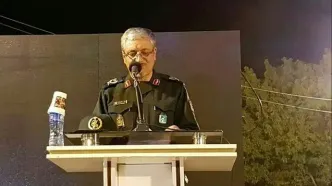 سردار طلایی‌نیک: هیچ‌گونه محموله صادراتی و وارداتی برای کاربرد نظامی در محدود حادثه آتش سوزی وجود نداشته و ندارد + ویدئو