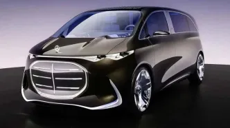 مرسدس بنز، لوکس‌ترین ون جهان را معرفی کرد