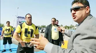 لحظه بروز  حادثه در مسابقات مردان آهنین + فیلم