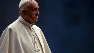 اولین تصاویر از پیکر پاپ فرانسیس