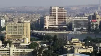 تصاویر آخرالزمانی از طوفان شن در بغداد