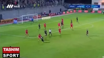 گل اول پرسپولیس توسط بازیکنی که فکرش را هم نمی‌کنید