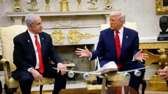 ببینید | چهره نتانیاهو پس از جمله ترامپ درباره مذاکره مستقیم با ایران