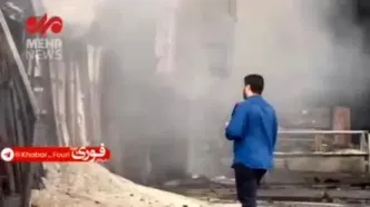 ببینید| اولین تصویر از داخل محوطه کانتینرهای بندر شهید رجایی