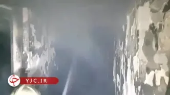 آتش‌سوزی در خوابگاه بانوان در خیابان شریعتی مهار شد