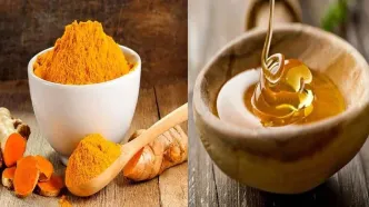 دیگر نگران چربی‌های اضافی نباشید! چالش کاهش وزن با زردچوبه و عسل