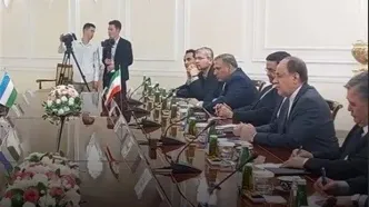 دیدار حاجی بابایی با رئیس مجلس قانونگذاری ازبکستان