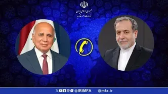 گفتگوی تلفنی وزرای امور خارجه ایران و عراق