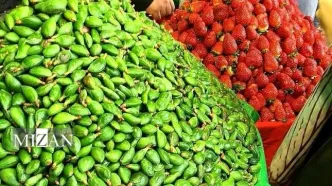قیمت چغاله بادام و توت فرنگی در میادین میوه و تره بار