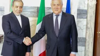 ببینید؛ آخرین تصاویر از دیدار عراقچی با وزیر خارجه ایتالیا