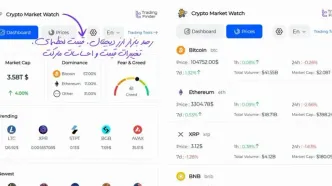 اکستنشن مارکت واچ ارز دیجیتال؛ واچ لیست بیش از 16 هزار ارز | تریدینگ فایندر