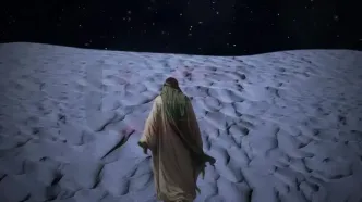 نماهنگ مذهبی / نوحه امام جعفر صادق (ع) با نوای میثم مطیعی